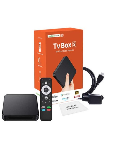 Powerful Android TV Box with High-Speed Connectivity and Multi-Port Support
