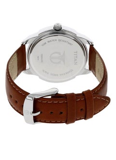TITAN Leather Analog Wrist Watch 1585SL07  - Image 5