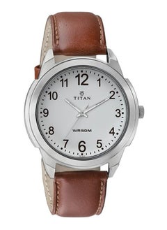 TITAN Leather Analog Wrist Watch 1585SL07  - Image 1