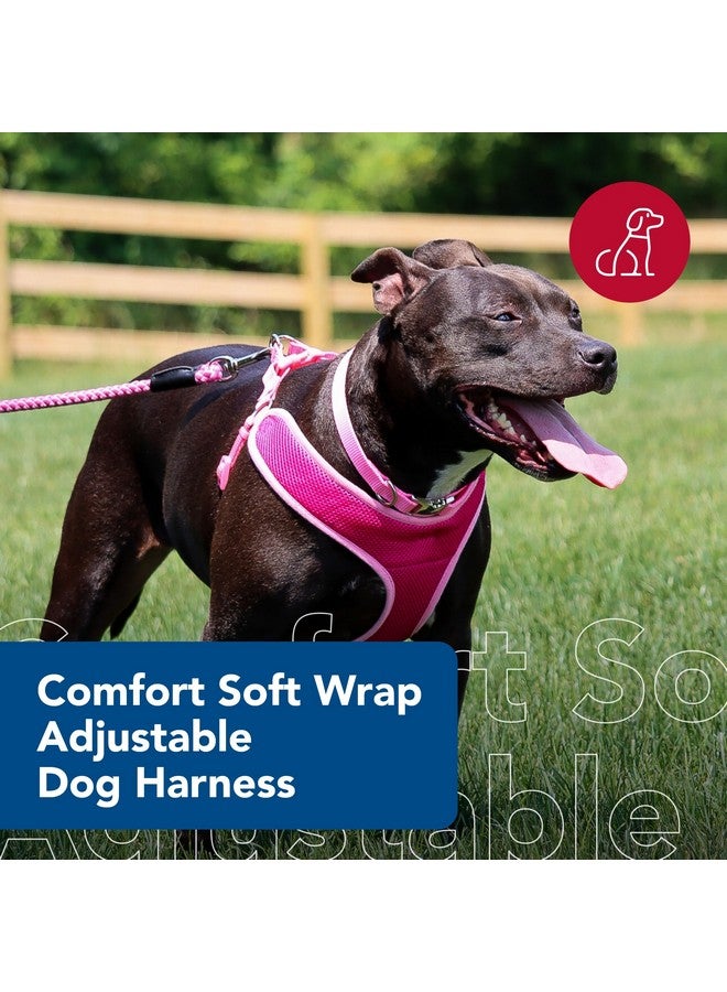 كوستال حزام كلب قابل للتعديل من Coastal Pet Comfort Soft Wrap - حزام مريح للكلاب - مقاس قابل للتعديل - تصميم سهل الارتداء - نسيج شبكي قابل للتهوية - لون أوركيد، 5/8 بوصة × 16 بوصة - 19 بوصة - Image 2