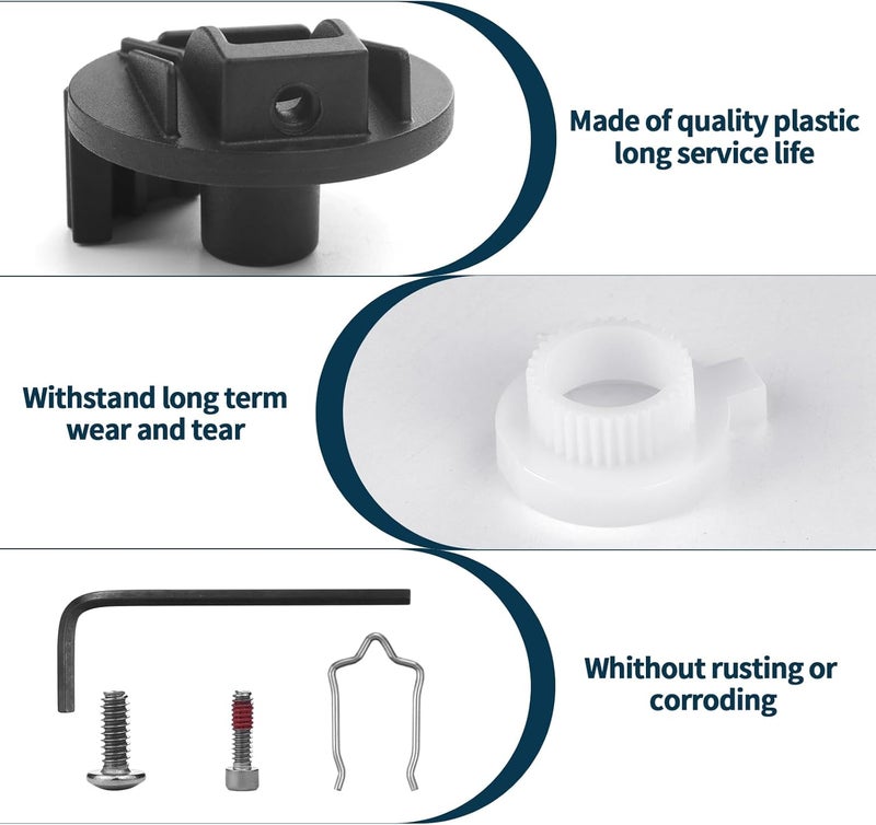 OXDFK 116653 Shower Handle Adapter Kit, Compatible with Moen Posi-Temp Single Handle Tub & Shower Faucet Valve Cartridge, Shower Handle Replacement Accessory - Image 3