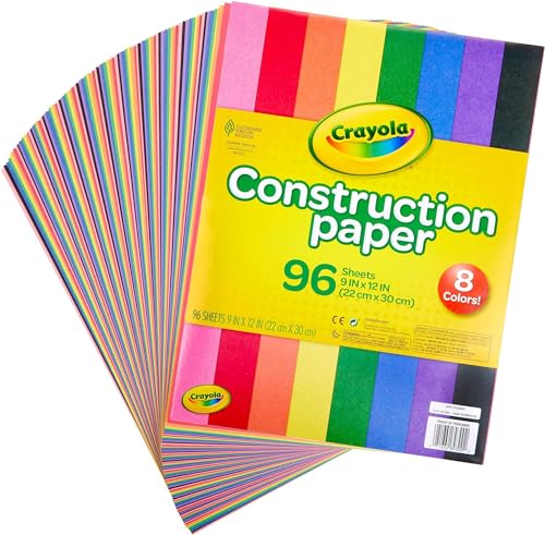 Crayola Construction Paper 96 Sheets - Pack of 2 - Image 2