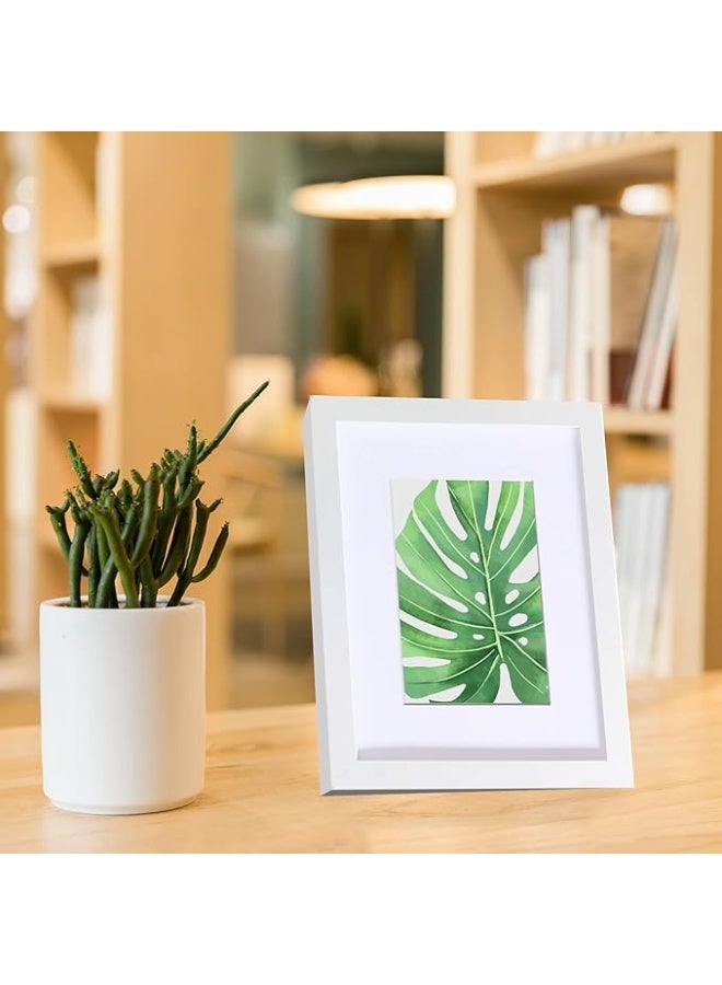 Arabest White  8x10 Picture Frames White 6 Pack Wall Mounting or Tabletop Display - Image 5