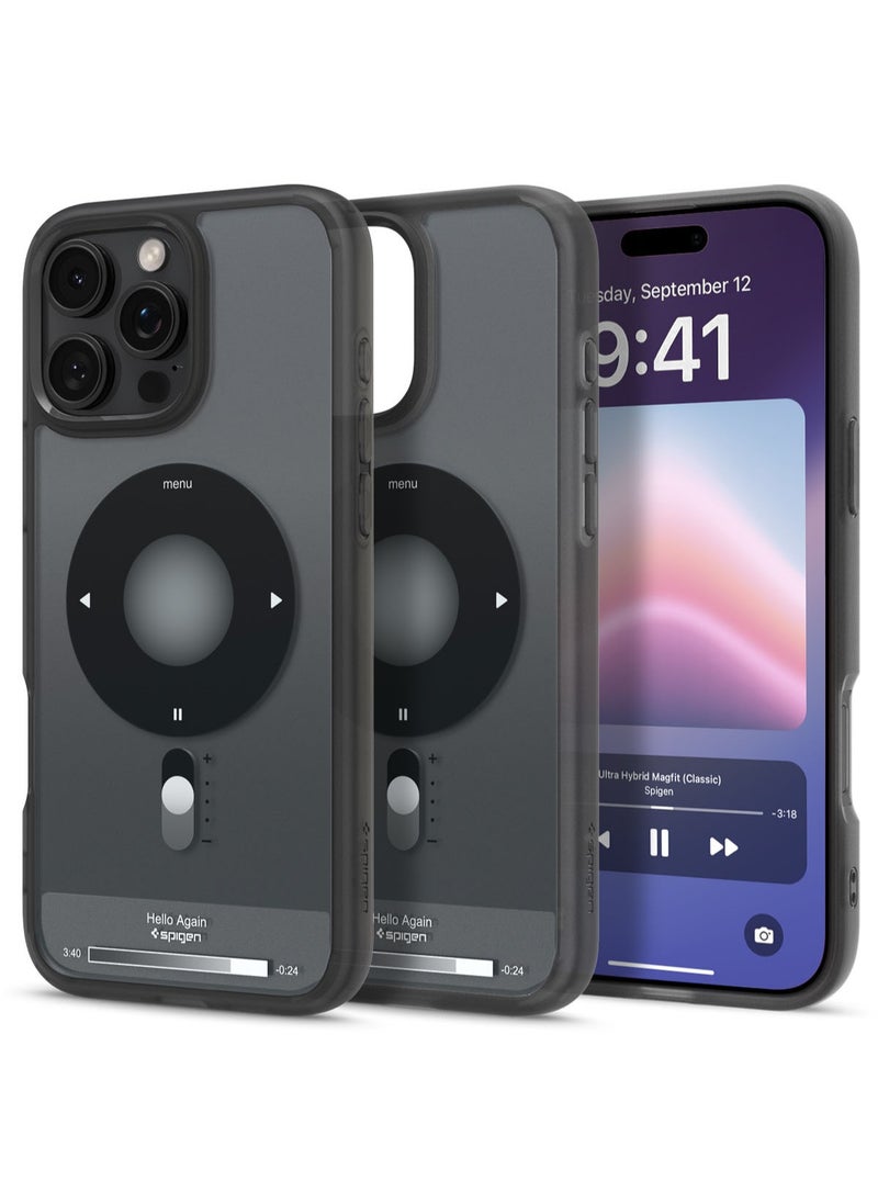 Spigen Ultra Hybrid MagFit for iPhone 16 Pro Max Case Cover with MagSafe (2024) - Classic Black  - Image 1