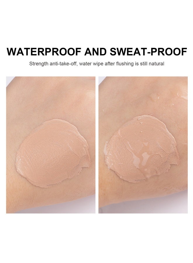 آي بي سي سي سي أن دي سي اجعل البشرة أفضل كريم CC لتصحيح لون البشرة المثالية ، غني بكينتيللا اسياتيكا. يمكن أن يرطب البشرة ويعزز الجمال.مكياج بلون البشرة والعناية بالبشرة ، مقاوم للماء والعرق ، SPF 25 (02 # ضوء) - Image 5