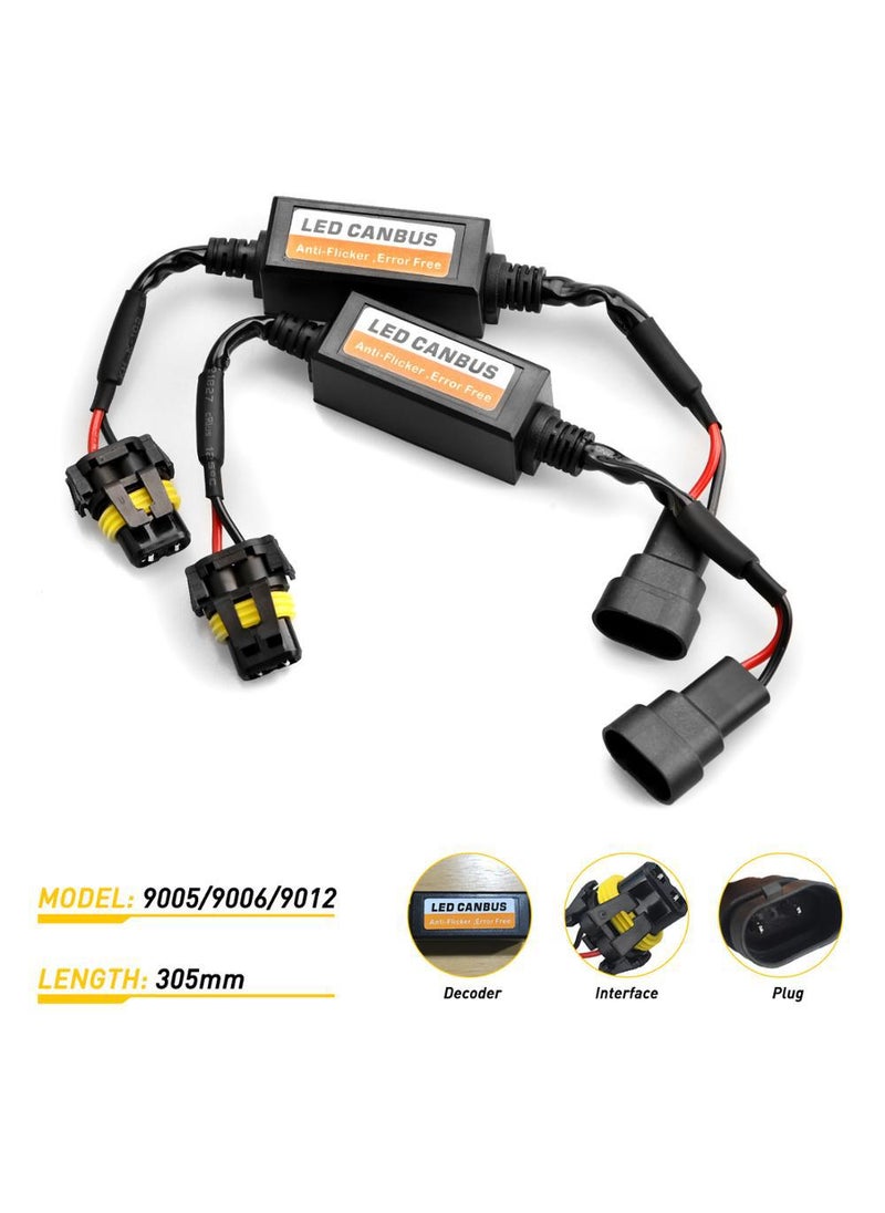 Generic Factory Direct Car LED Headlight Decoder EMC Anti-Flicker H1/H3  - Image 3