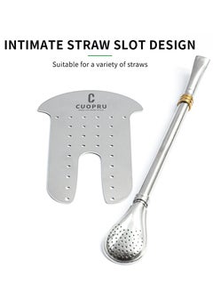 CUOPRU CUOPRU Yerba Mate Cup Set with Bombilla(Straw), Tea Filter  - Image 5