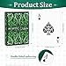 Wkchxd Playing Cards 2 Pack Deck of Cards Standard Playing Cards for Adult Premium Poker Card Set Deck of Playing Card for BlackjackEuchreCanastaFamily Game NightParty Games Green - Image 4