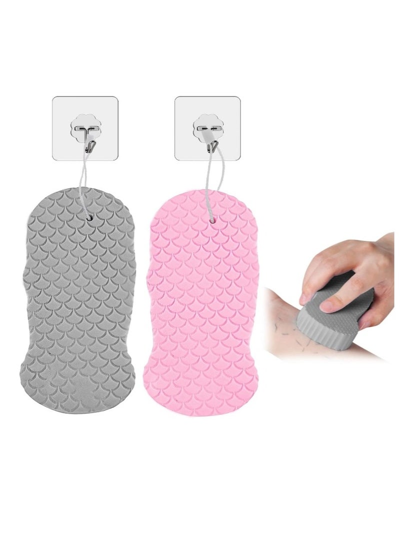 OASIS-TH 2 PCS Soft Sponge Body Scrubber Bath Exfoliating Scrub Sponge Shower Brush Body Skin Cleaner - Image 1