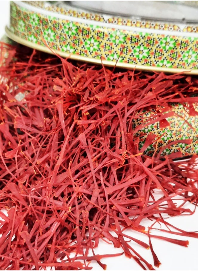 ZARCHIN Saffron Box ,Handmade Persian Termeh Box with Mortar with 1gm Super Negin Saffron  - Image 3