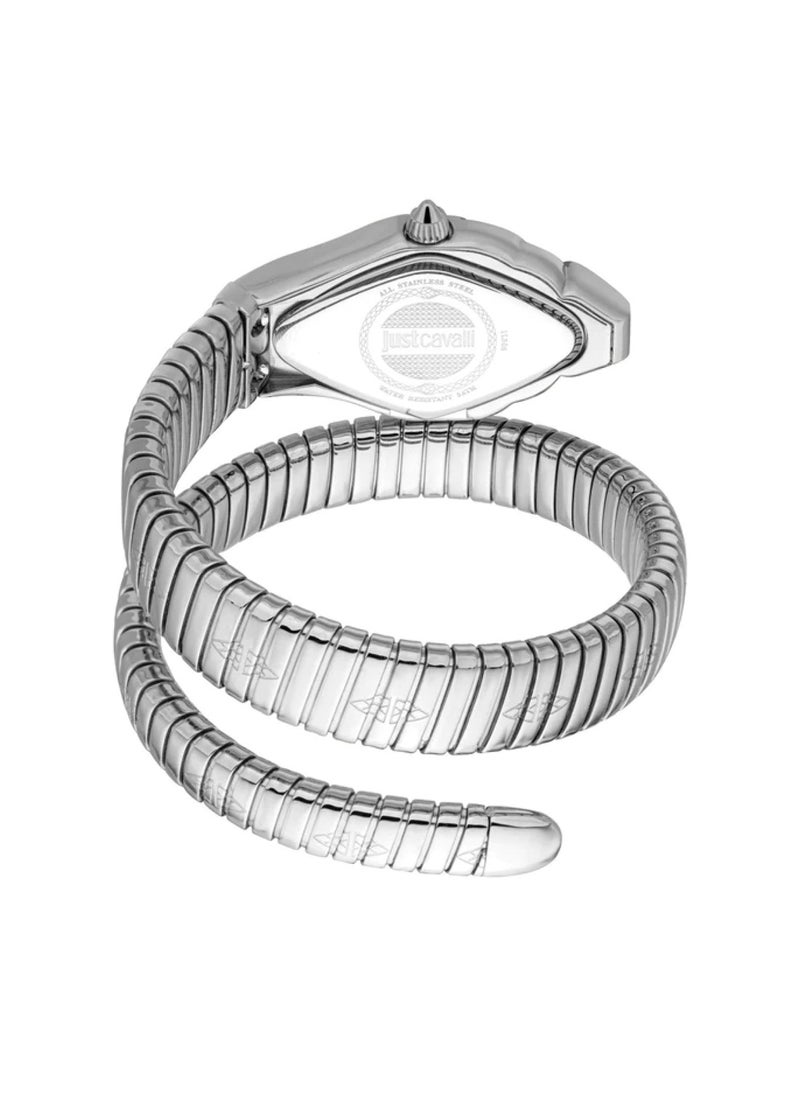 Just Cavalli - Ladies Ferocious Quartz Analog Silver Stainless Steel Band Watch JC1L306M0015 - Image 1
