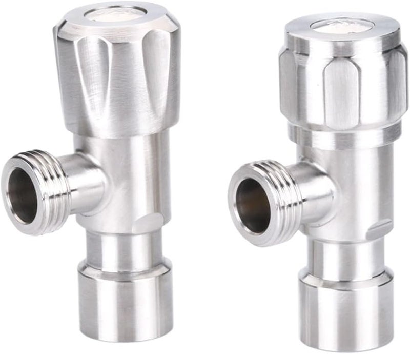 1 قطعة صمام زاوية نحاسي لحنفية المياه، إكسسوارات المطبخ والمرحاض والمغسلة والحمام - Image 2