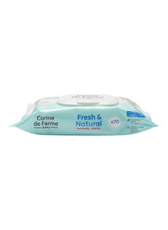 Corine de Farme Corine De Farme - Baby Fresh & Natural Wipes 70's  - Image 3