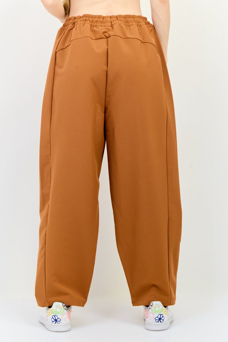 PUMA سروال رياضي نسائي مناسب في الهواء الطلق، بني - Image 3