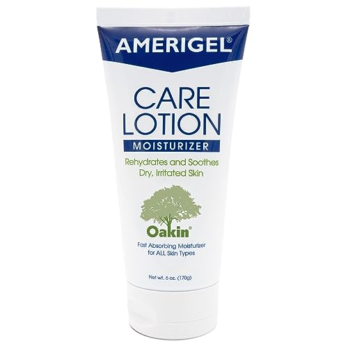 AMERIGEL Care Lotion  Hypoallergenic Moisturizer  Diabetic Skin Care  Rehydrates and Soothes Dry Irritated Skin  6 oz
