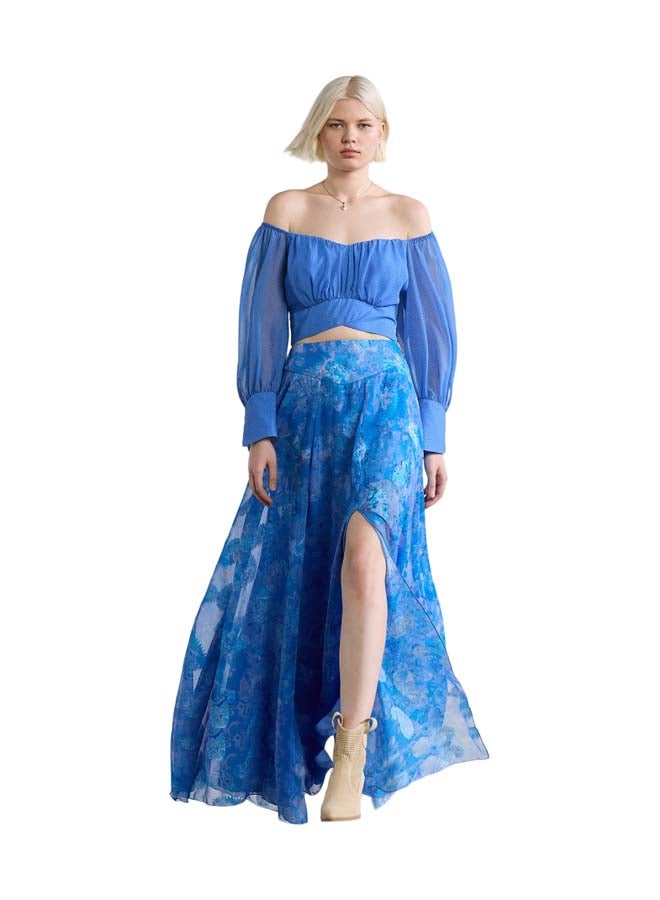 BSB Spotted off-shoulder crop top - Image 1