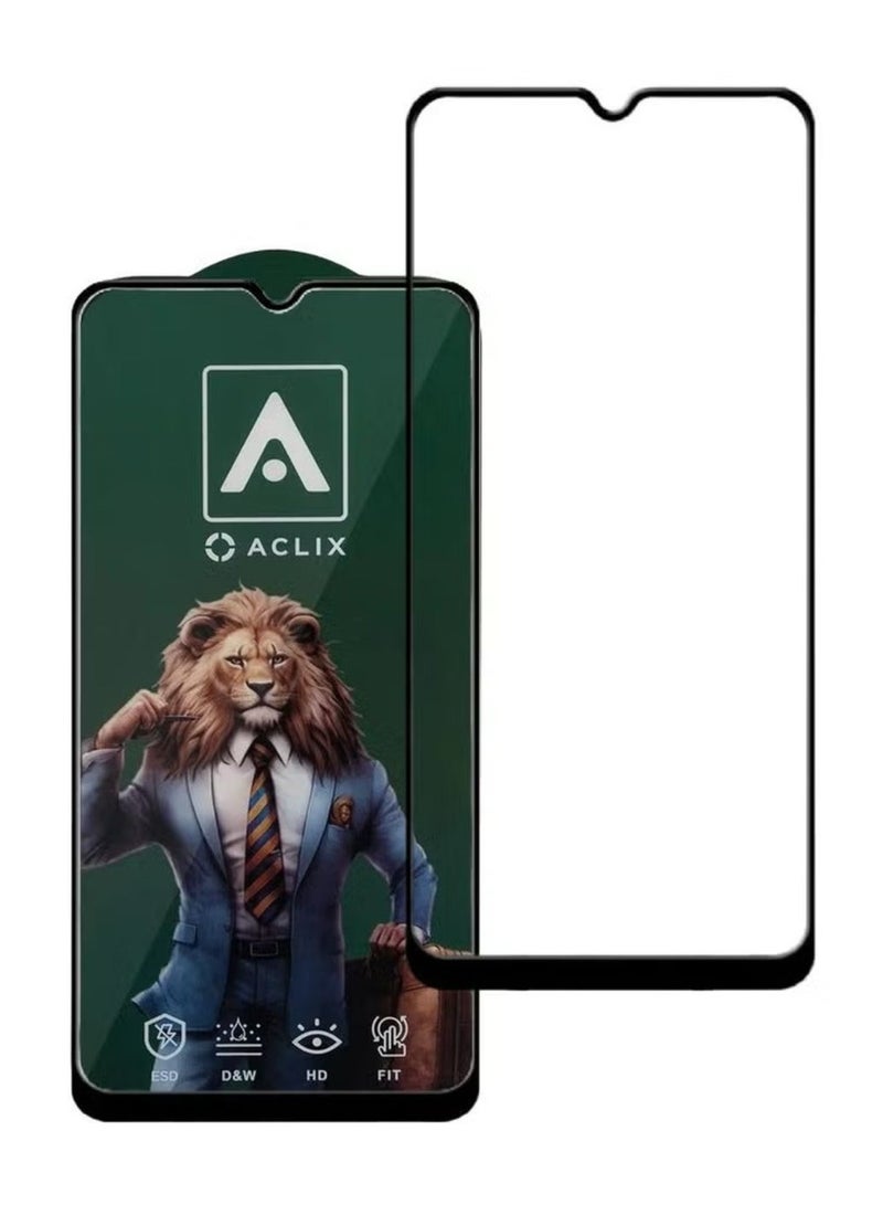 ACLIX Tempered Glass Screen Protector 5D Designed For Oppo F7 Full Glue Edge to Edge Full Screen Coverage And Bubble Free - Image 1