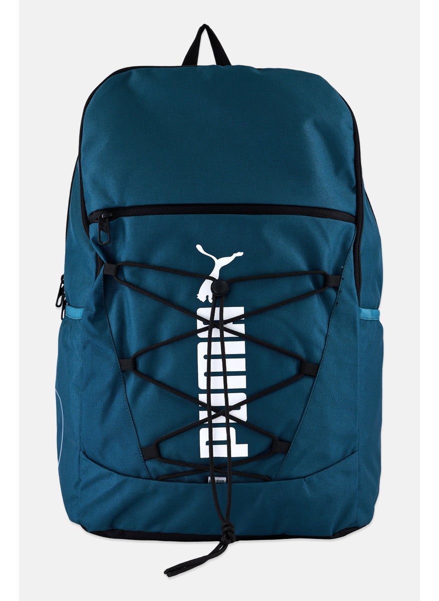 PUMA Men Cruiser Brand Logo Backpack, Teal Green  - Image 1