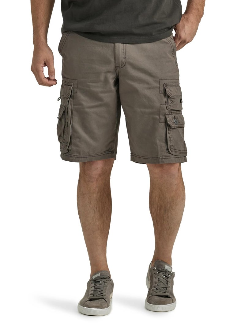 Lee Big & Tall Dungarees Belted Wyoming Cargo Short, Vapor, 44 - Image 1