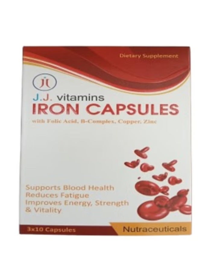 Vitamins Iron Capsules 30’s