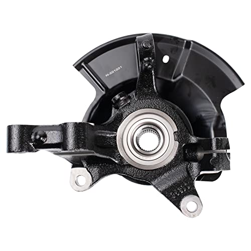 TRQ Front Steering Knuckle & Wheel Bearing Hub RH Right Passenger Side Compatible with 2007-2010 Ford Edge LK056 - Image 4