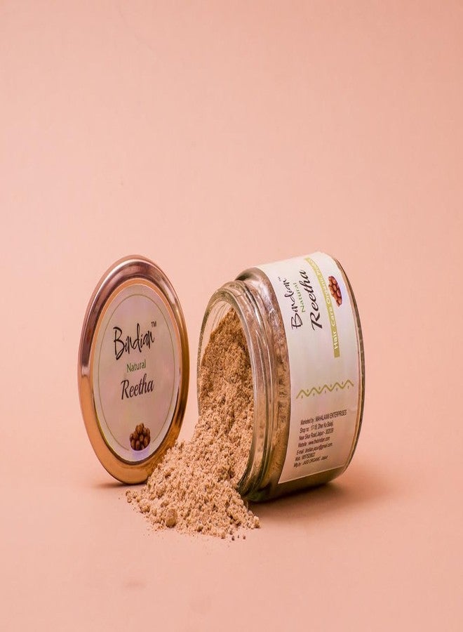 Bindian مسحوق ريثا الهندي للرجال والنساء | مسحوق العناية بالشعر الطبيعي (100 غرام) - Image 4