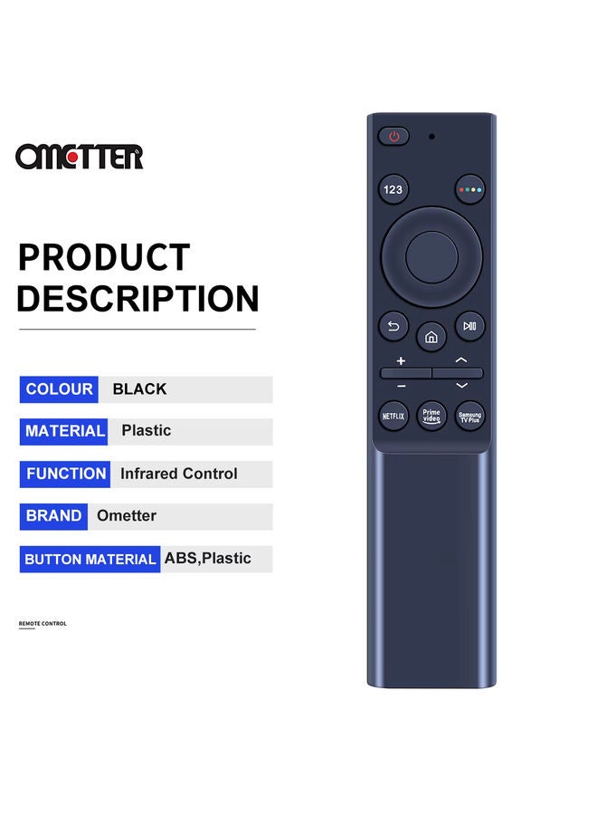 OMETTER BN59-01358B Remote Control For Samsung TV GU55AU7179UXZG GU55AU7179U - Image 3