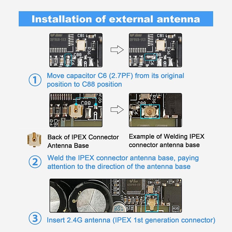 Wuzhi Audio ZK-3002T 300W+300W Stereo Power Amplifier Board with TPA3255 Chip & Bluetooth 5.0 - Image 5