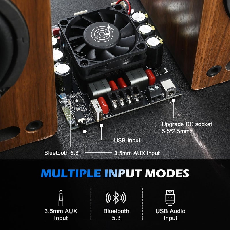 Wuzhi Audio ZK-3002T 300W+300W Stereo Power Amplifier Board with TPA3255 Chip & Bluetooth 5.0 - Image 3