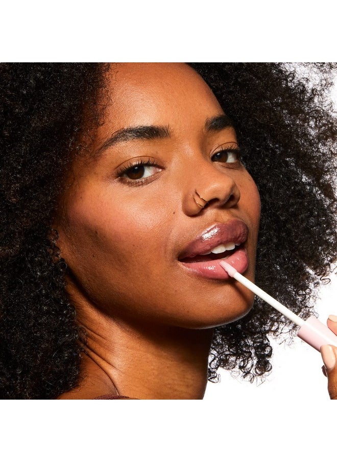 Pacifica ملمع الشفاه Beauty Vegan Collage Lip Plumping Gloss - شفاه ممتلئة شبابية - فيتامين E - ببتيدات وزبدة الشيا - لامع وبراق - طرف رفيع - نباتي + خالٍ من القسوة  - Image 4