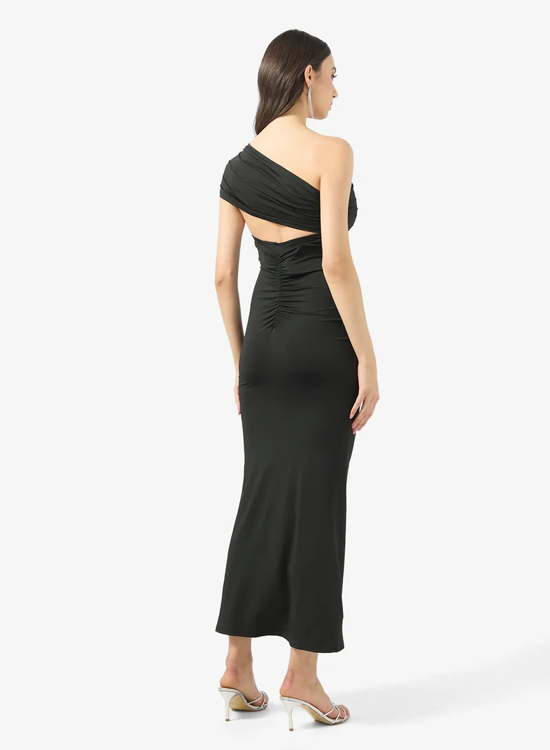 Ginger Off Shoulder Maxi Dress