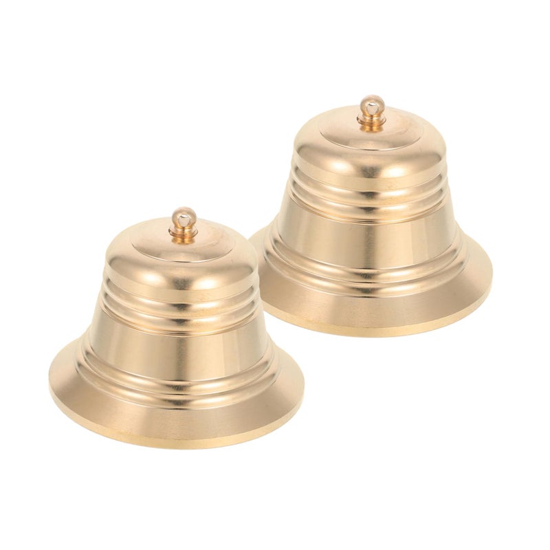 Vintage Copper Wind Chimes Set of 2 for Indoor Outdoor Home Garden Decor Soothing Acoustic Quality - Image 2