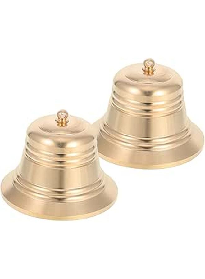 Vintage Copper Wind Chimes Set of 2 for Indoor Outdoor Home Garden Decor Soothing Acoustic Quality - Image 1