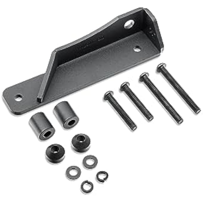 rayihni RealTruck CB Antenna Mount | Steel, Black | HFB-05-018 | Fits 2021-2024 Ford Bronco