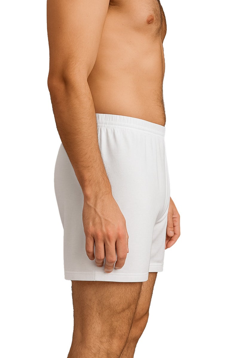 Caesar Men's white cotton underwear shorts - Image 4