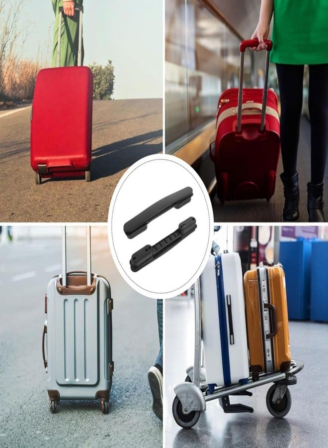 SQUISHCO 5Pcs Trolley Bag Handle Replacement, 1 Handle + 4 Screws, Durable Suitcase Handle Replacement for Travel and Business Trips - Image 5