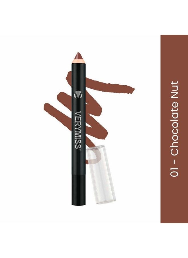 VERYMISS Matte Crayon Lipstick 2.8 G Chocolate Nut  - Image 3