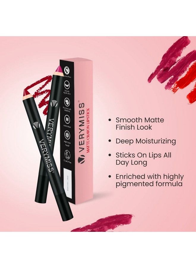 VERYMISS Matte Crayon Lipstick 2.8 G Chocolate Nut  - Image 5