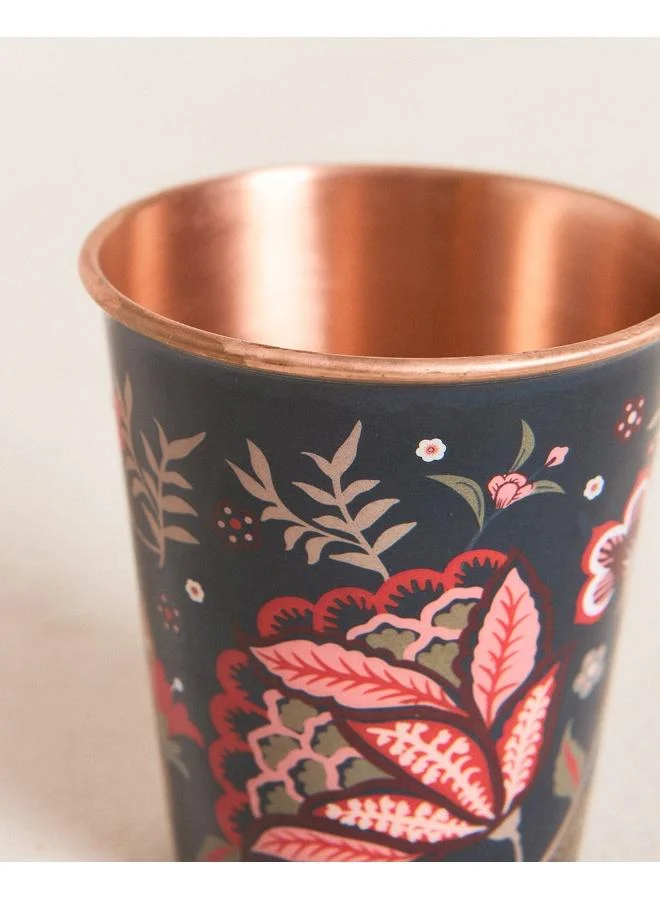 Chumbak  Vintage Rose Copper Tumbler, Small  | Best Price UAE