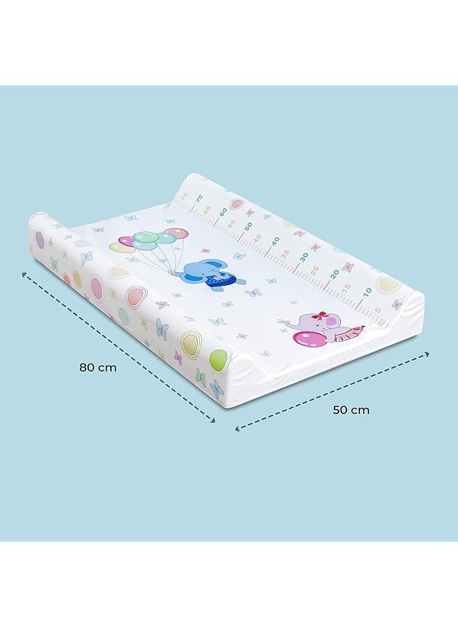 erorex Contoured Foam Waterproof Diaper Changing Pad For Newborn Infant Comfortable And Easy To Clean Fits  - Image 3