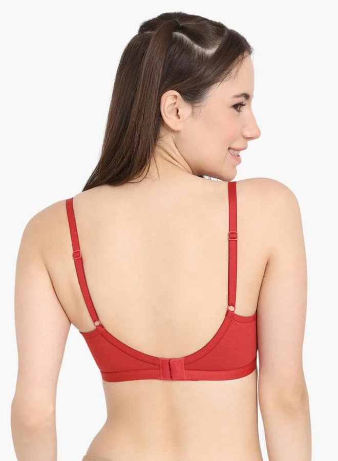 زيفامي حمالة صدر زيفام غير مبطنة بإغلاق بخطاف وعين