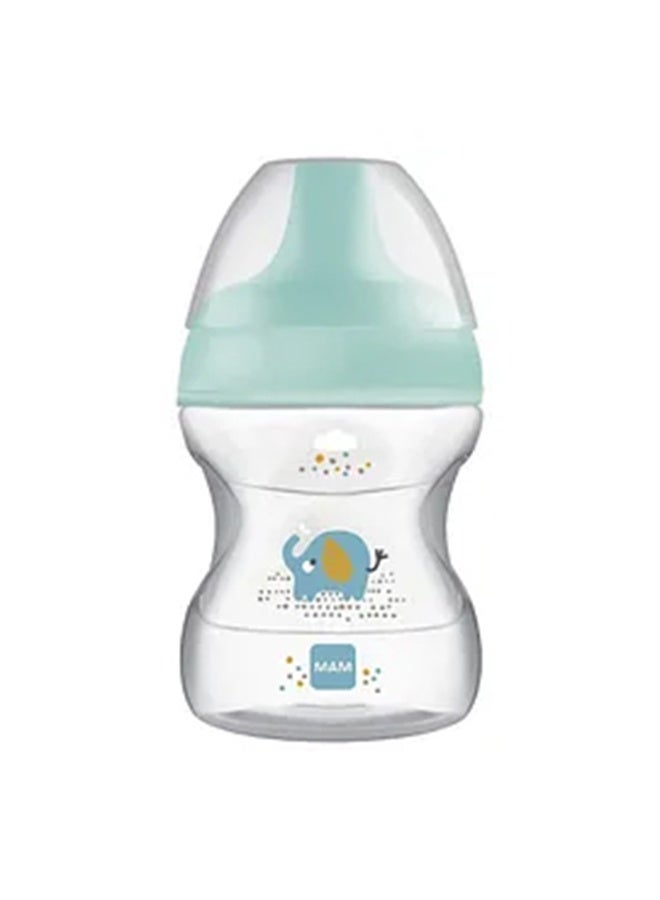 MAM Learn to Drink Training Cup for Babies and Toddlers, 190 ml, Boy - Image 1