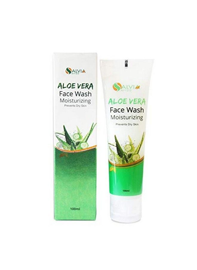 Myoc - Purifying Face Wash For All Skin Types ; Deep Cleansing Anti Acne Oily Skin Pure Face Cleanser For Men & Women ( Neem Kesar Lemon & Aloe Vera) 100Ml (Aloe Vera Face Wash) - Image 1