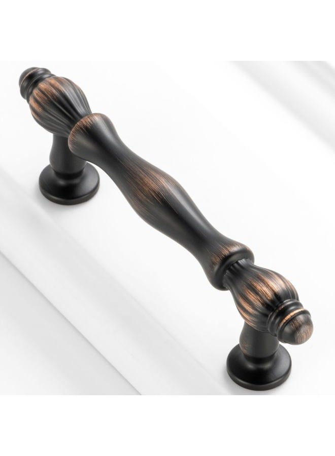 BEROSSA 10 Pack 3 Inch Oil Rubbed Bronze Cabinet Pulls Brushed Bronze Cabinet Handles Bronze Hardware for Kitchen Cabinets 2510 Drawer Dresser Cupboard Bedroom Bathroom - Image 1