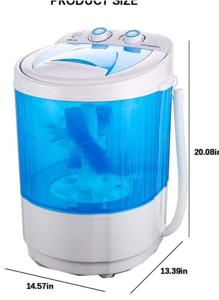 Dreamzon Shoe Washing Machine Small Household, Portable Lazy Washing Machine, 360° Cleaning, 10 Minutes Fast Cleaning, Safe Material Does Not Hurt Shoes Blue/White  - Image 3
