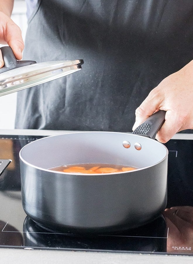Master Class MasterClass KitchenCraft Induction-Safe Non-Stick Ceramic Eco Saucepan, 20 cm - Image 5