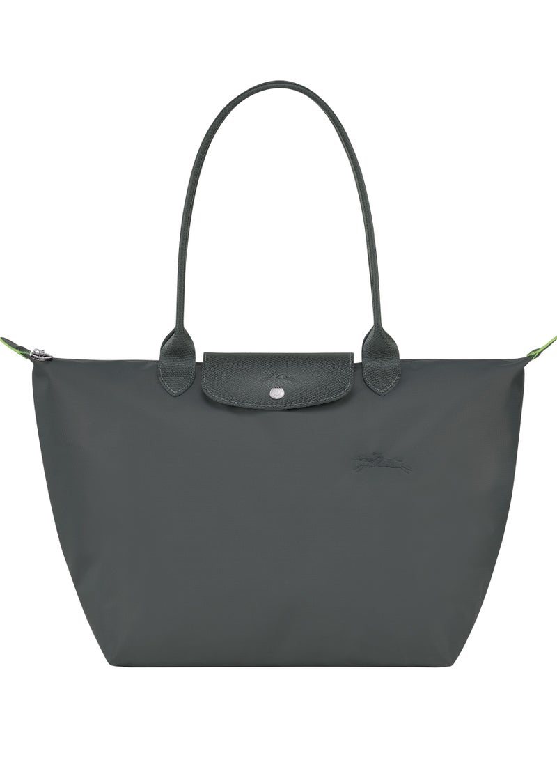 Longchamp LE PLIAGE GREEN L TOTE BAG Graphite - Recycled Canvas  Women's handbag shoulder bag  - Image 1