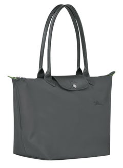 Longchamp LE PLIAGE GREEN L TOTE BAG Graphite - Recycled Canvas  Women's handbag shoulder bag  - Image 3