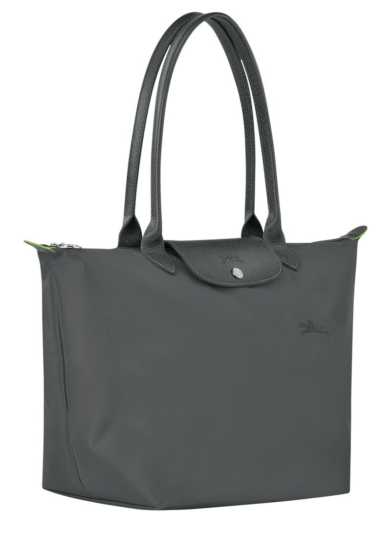 Longchamp LE PLIAGE GREEN L TOTE BAG Graphite - Recycled Canvas  Women's handbag shoulder bag  - Image 3