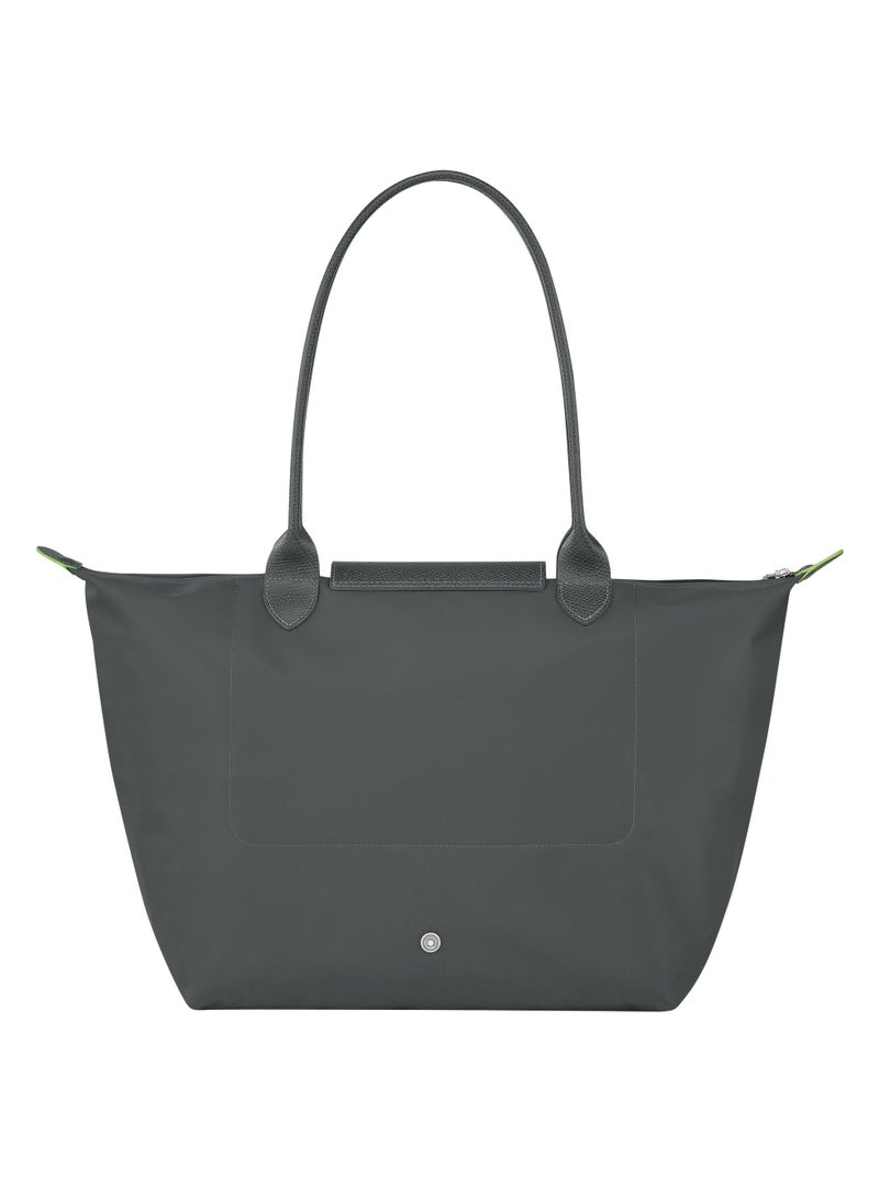 Longchamp LE PLIAGE GREEN L TOTE BAG Graphite - Recycled Canvas  Women's handbag shoulder bag  - Image 4